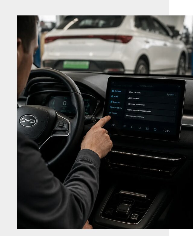 Русификация BYD E2 в Тайшете от 15474 р. | ФастМобиль-Тшт под ключ