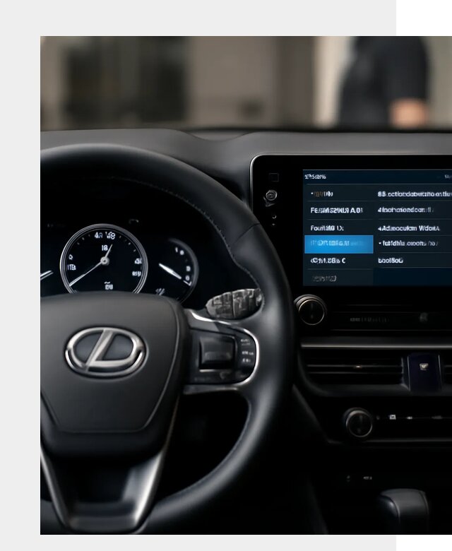 Русификация приборной панели Lexus в Тайшете по 5712 р. | ФастМобиль-Тшт