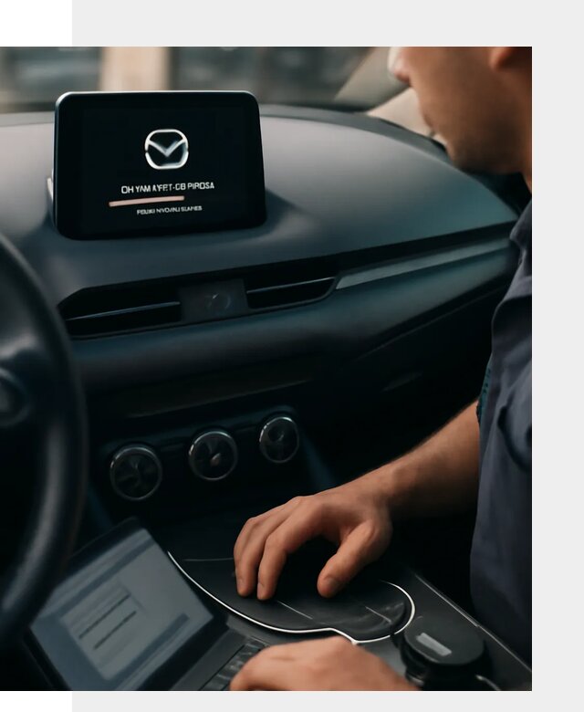 Установка приложений Mazda на мультимедийную систему в Тайшете