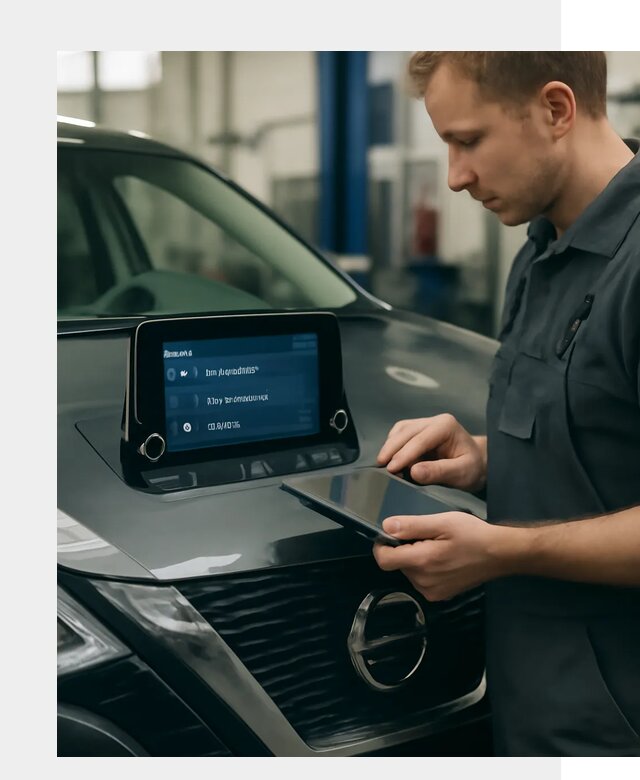 Русификация мультимедиа Nissan в Тайшете от 6750 р. | ФастМобиль-Тшт